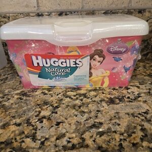 Huggies Natural Care Baby Wipes Natural Care SEALED Pop Up Disney Princesses